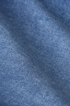 Blauwe denim short