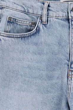 Blauwe high waist slim fit jeans