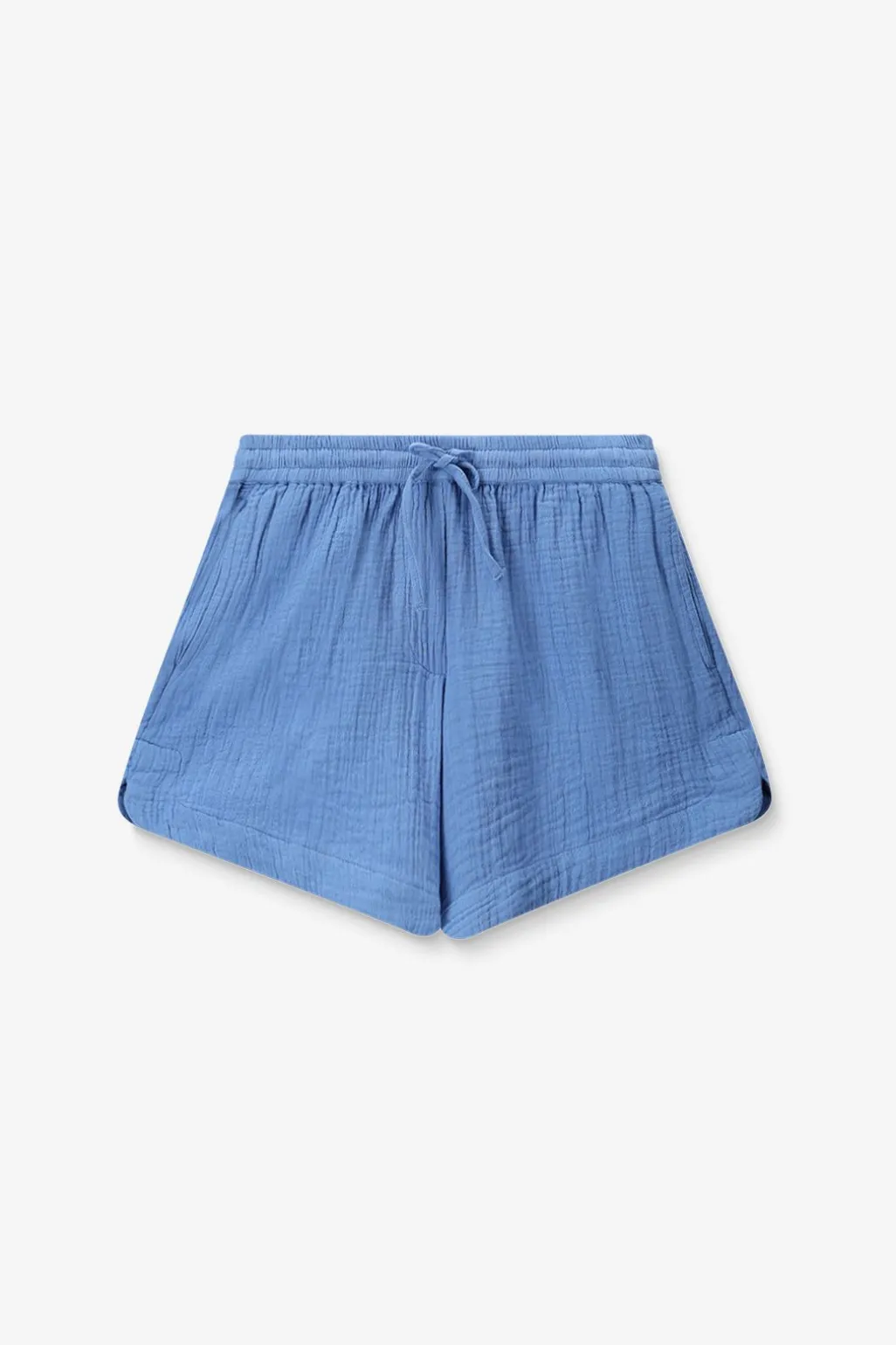 Blauwe short