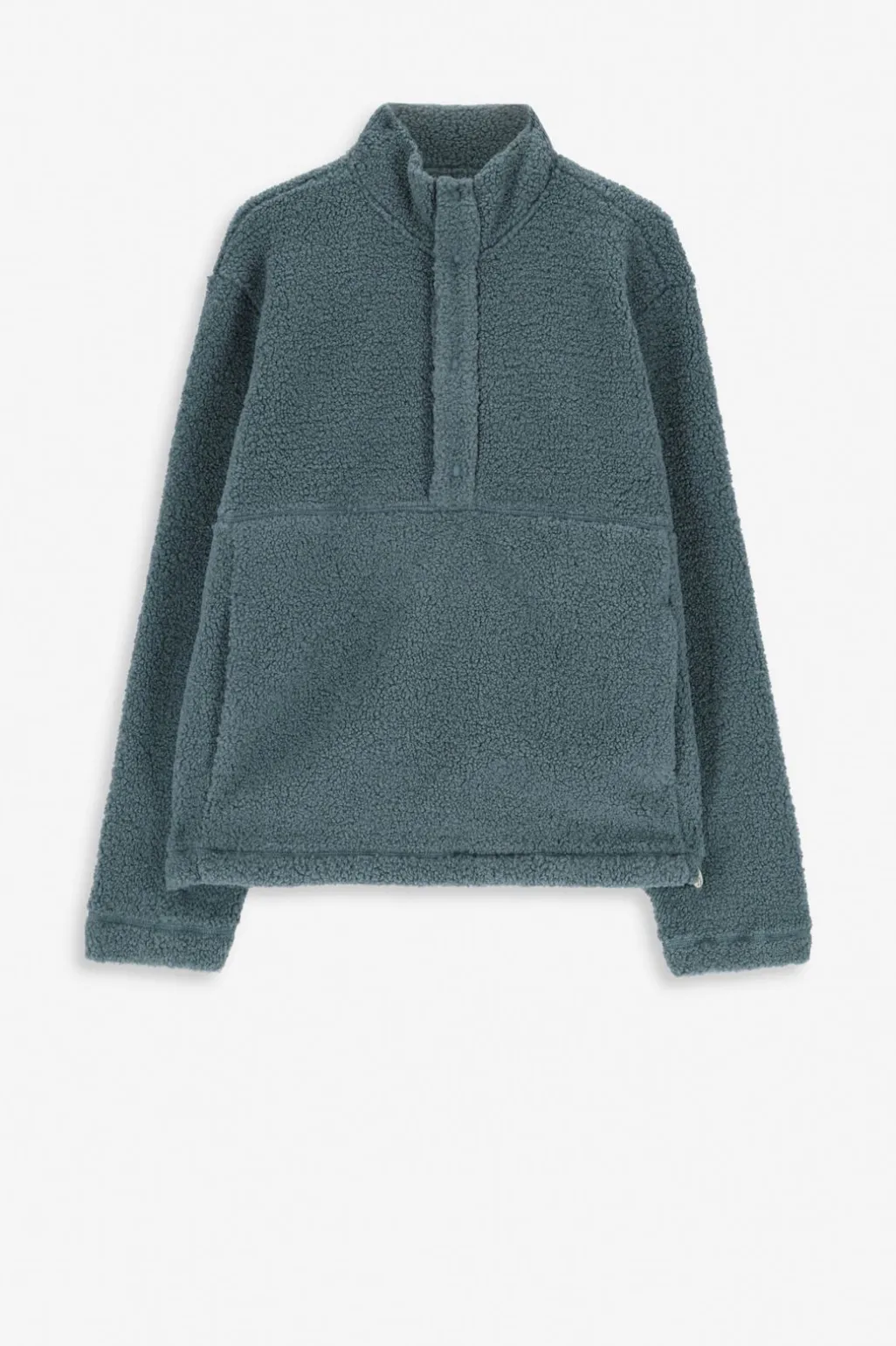Blauwe teddy sweater