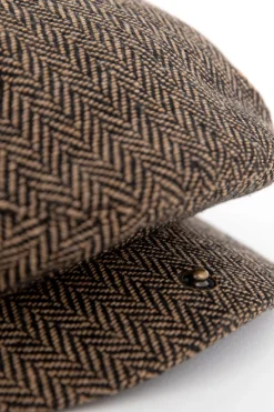 Brixton hooligan snap cap bruin