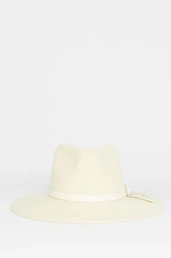Brixton off-white vilten hoed