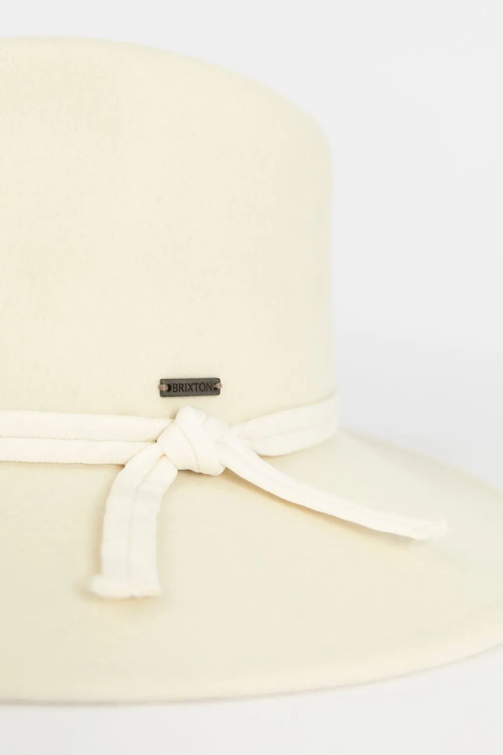 Brixton off-white vilten hoed