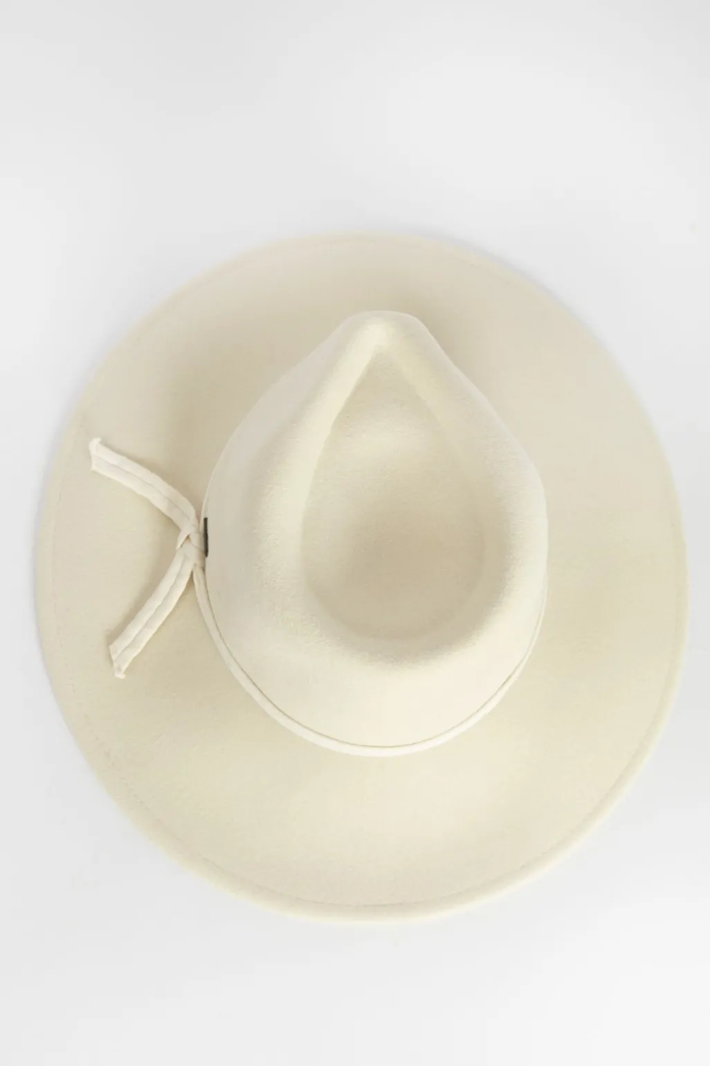 Brixton off-white vilten hoed