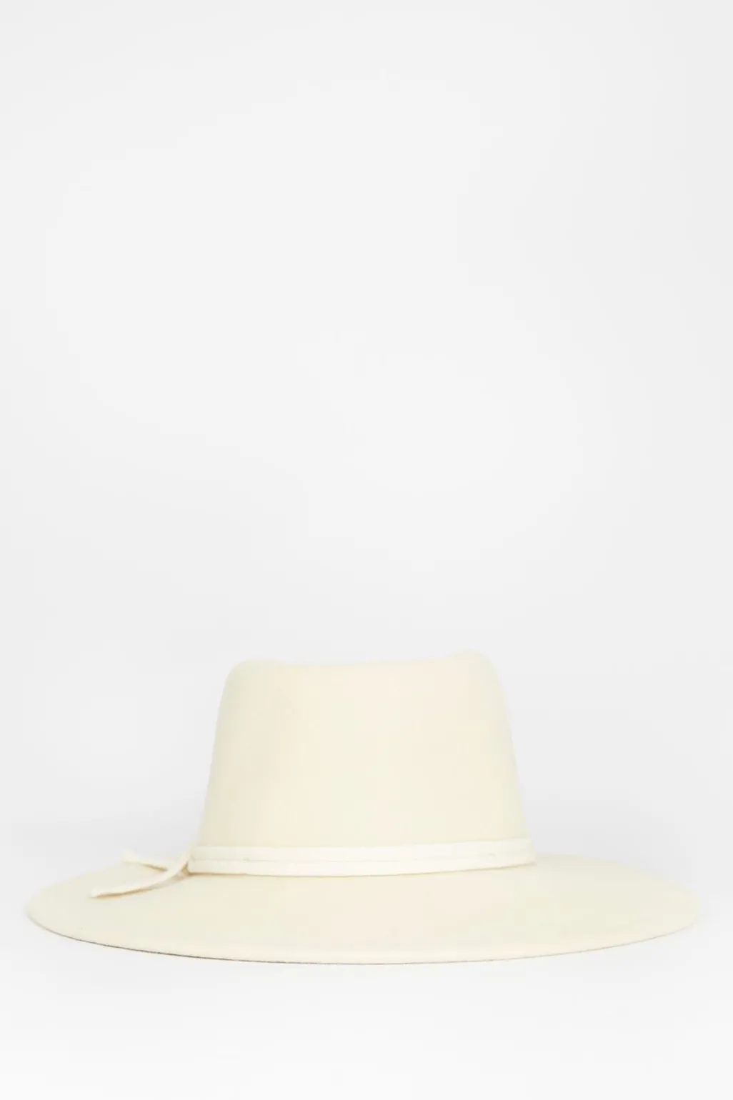 Brixton off-white vilten hoed