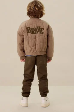 Bruin quilted bomber jack