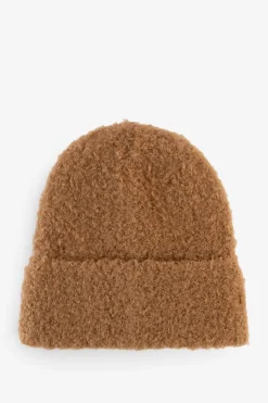 Bruine bouclé muts