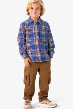 Bruine cargo broek
