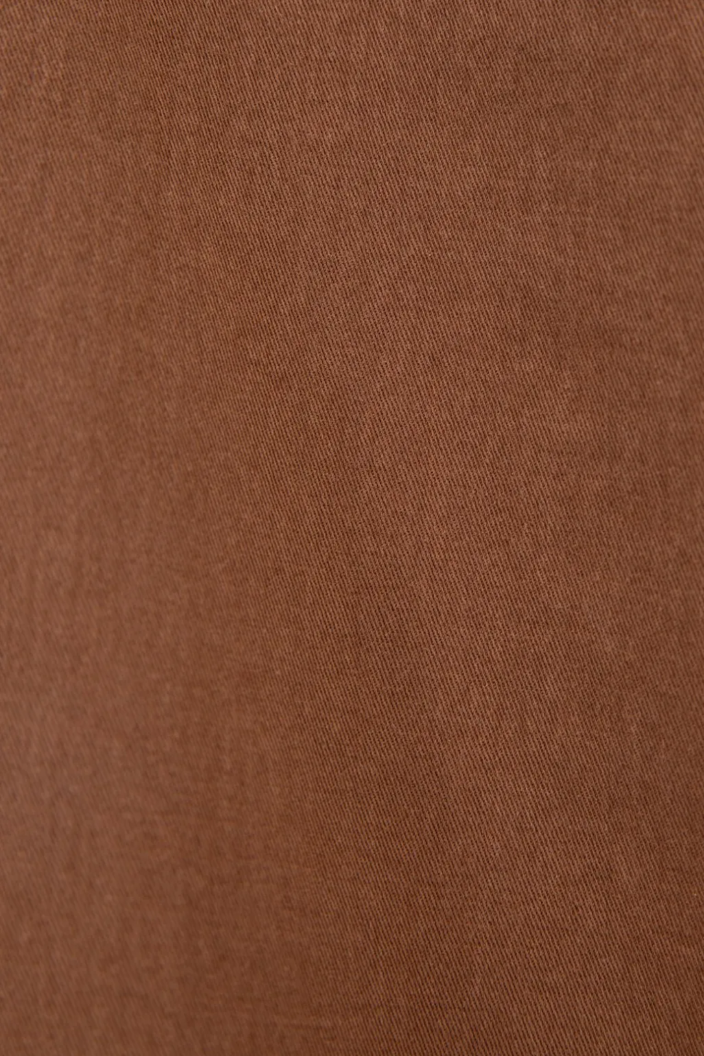 Bruine mid-rise katoenen chino