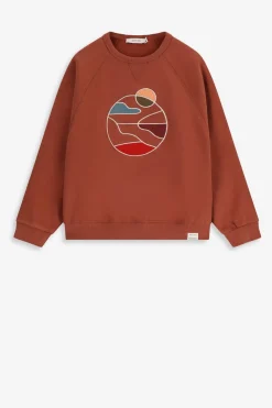 Bruine oversized sweater