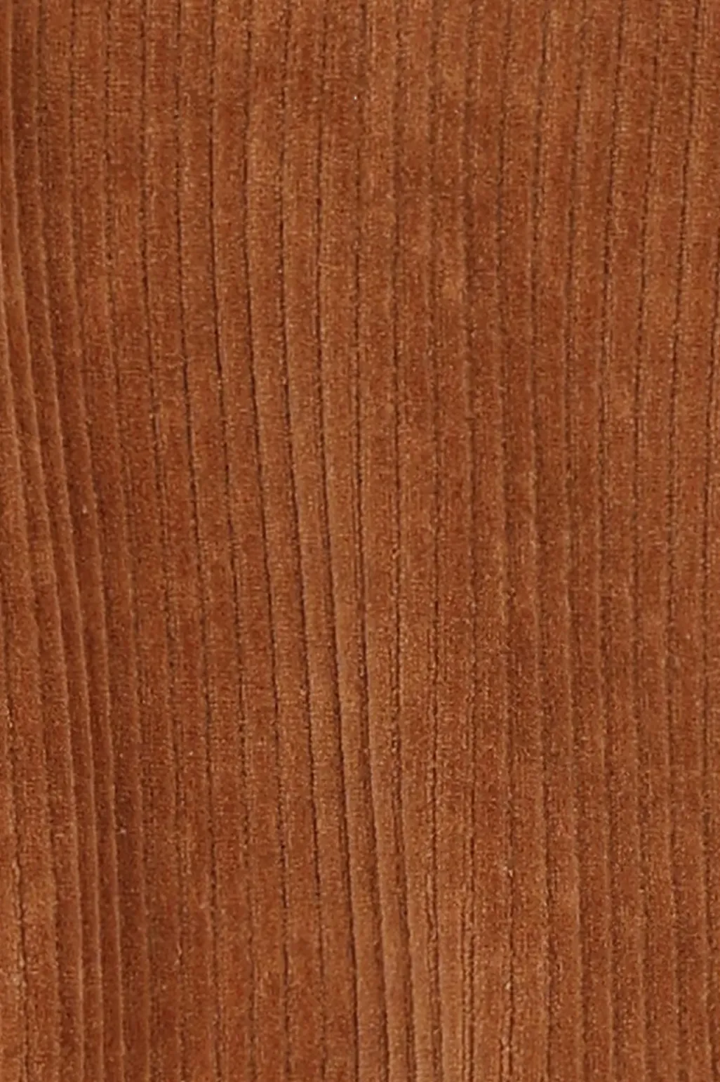 Bruine rib flared legging