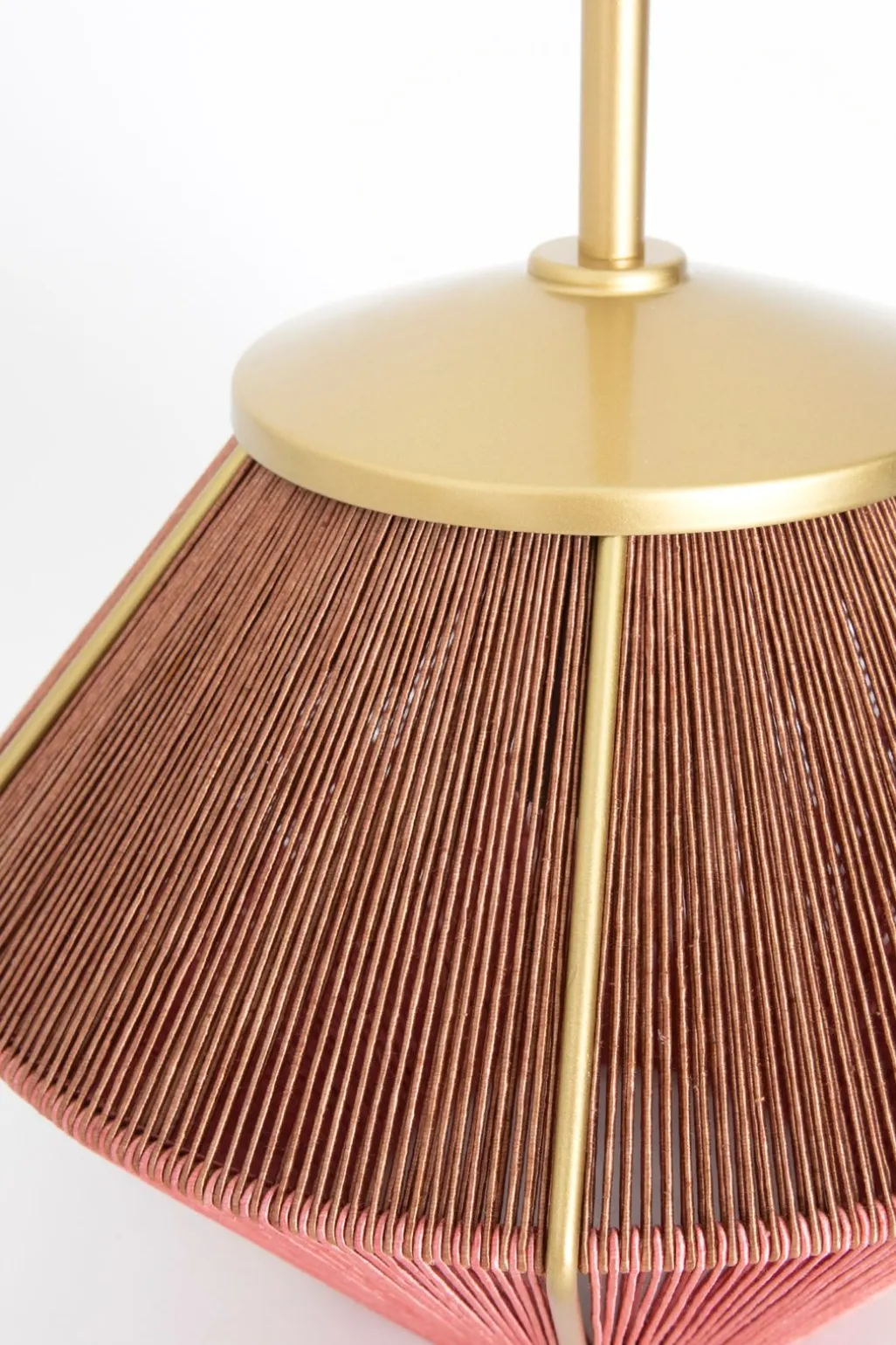 Bruin-roze hanglamp aural shades mini