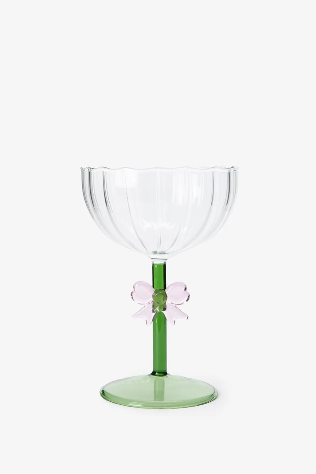 Champagneglazen met roze strikje