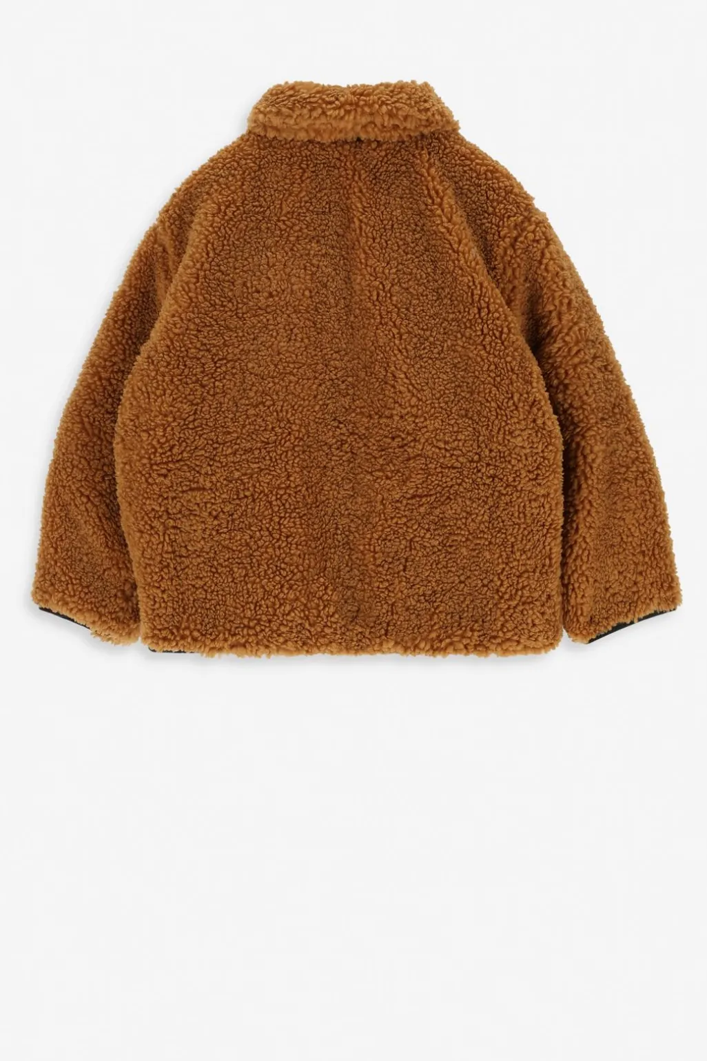 Colourblock reversible teddy jack