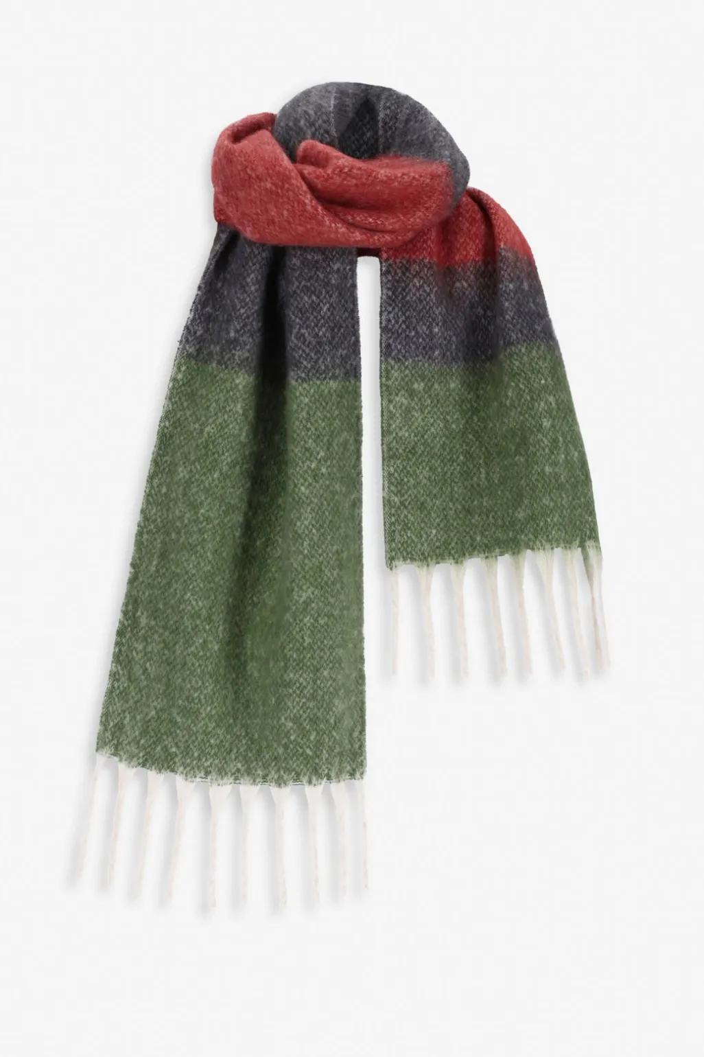 Colourblock sjaal