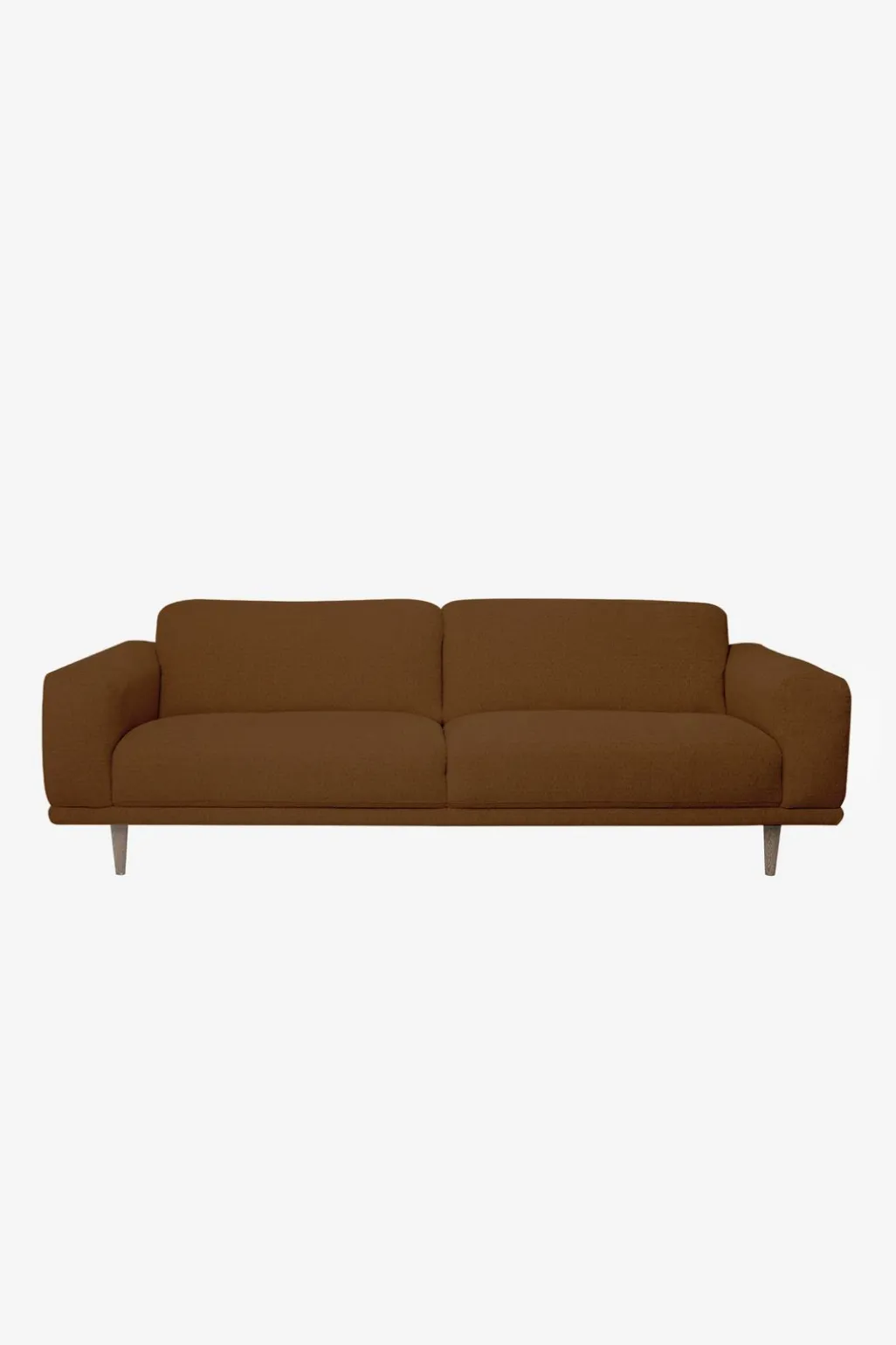 Dame bank 3-zits cognac