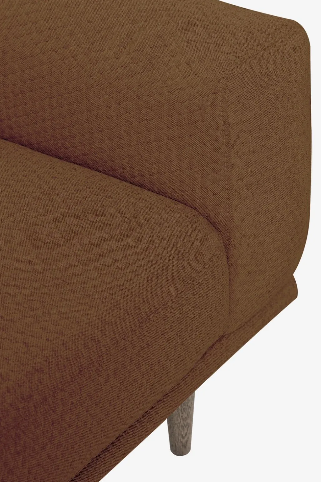 Dame bank 3-zits cognac