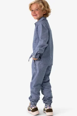Denim gestreept overhemd