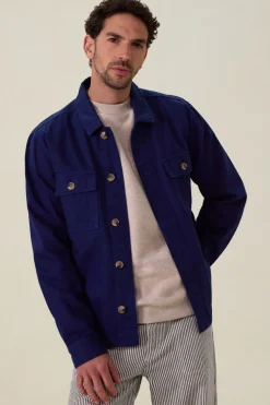 Donkerblauw worker jack