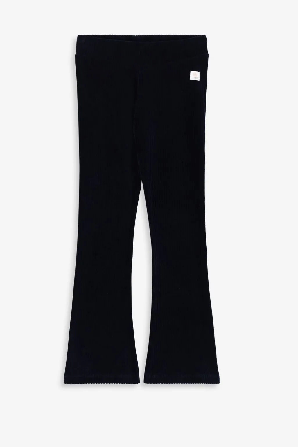 Donkerblauwe flared legging