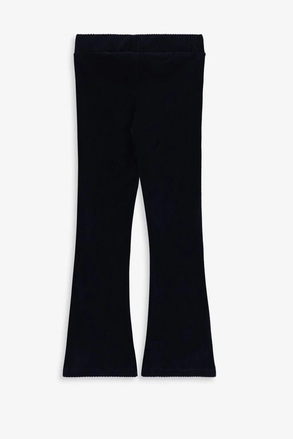 Donkerblauwe flared legging