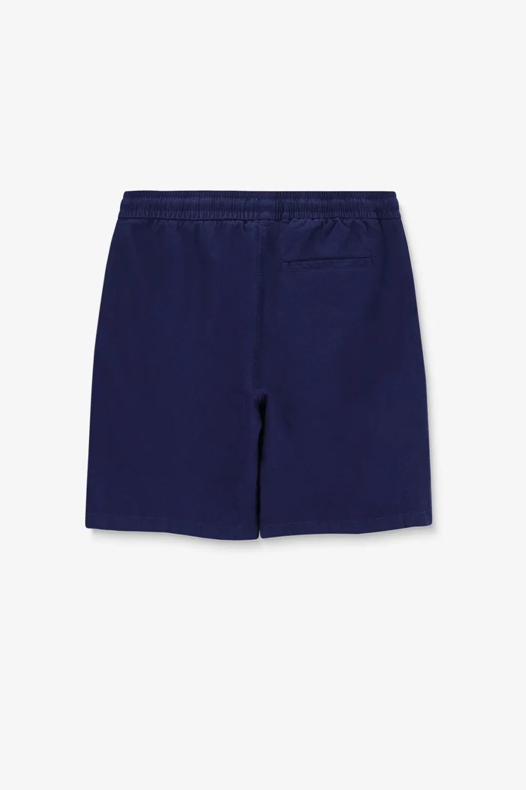 Donkerblauwe linnen short