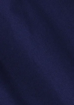 Donkerblauwe linnen short