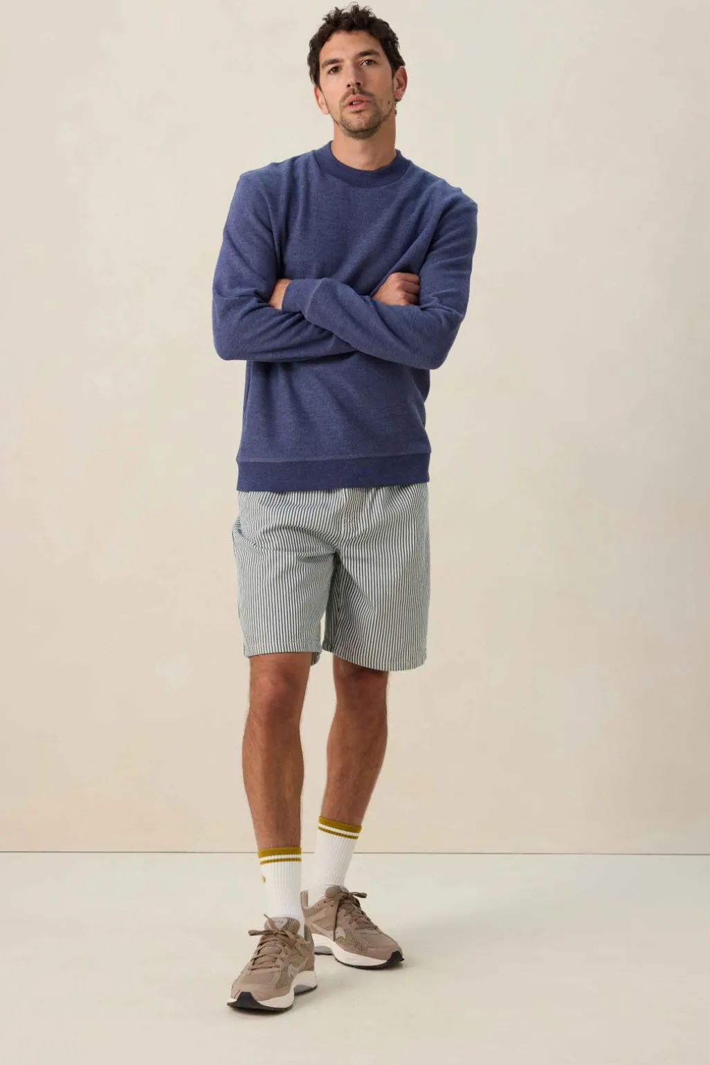 Donkerblauwe sweater