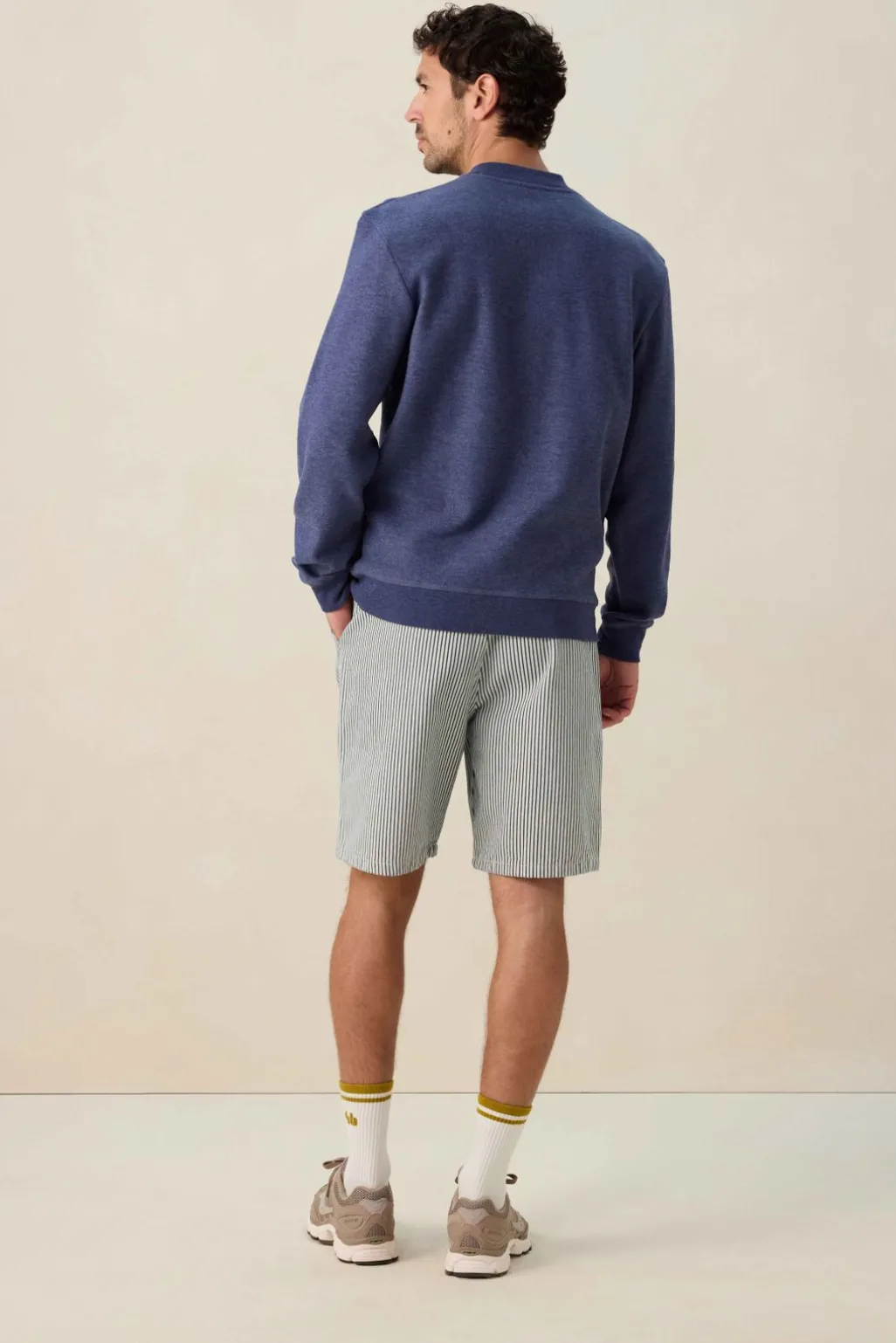 Donkerblauwe sweater