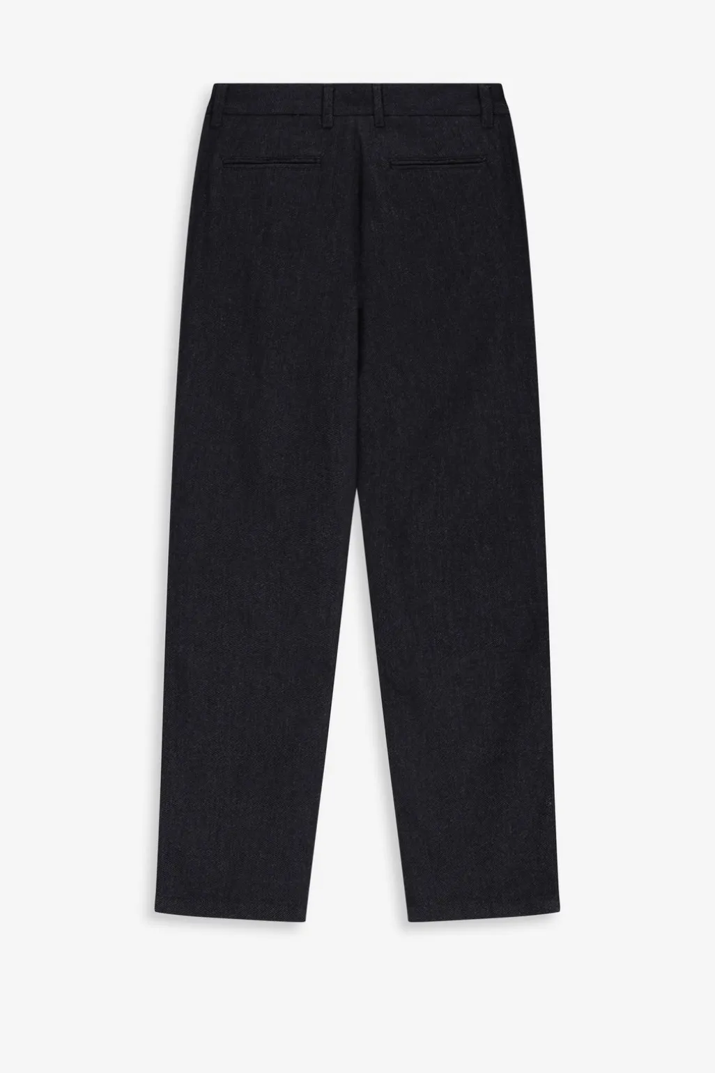 Donkergrijze mid-rise chino