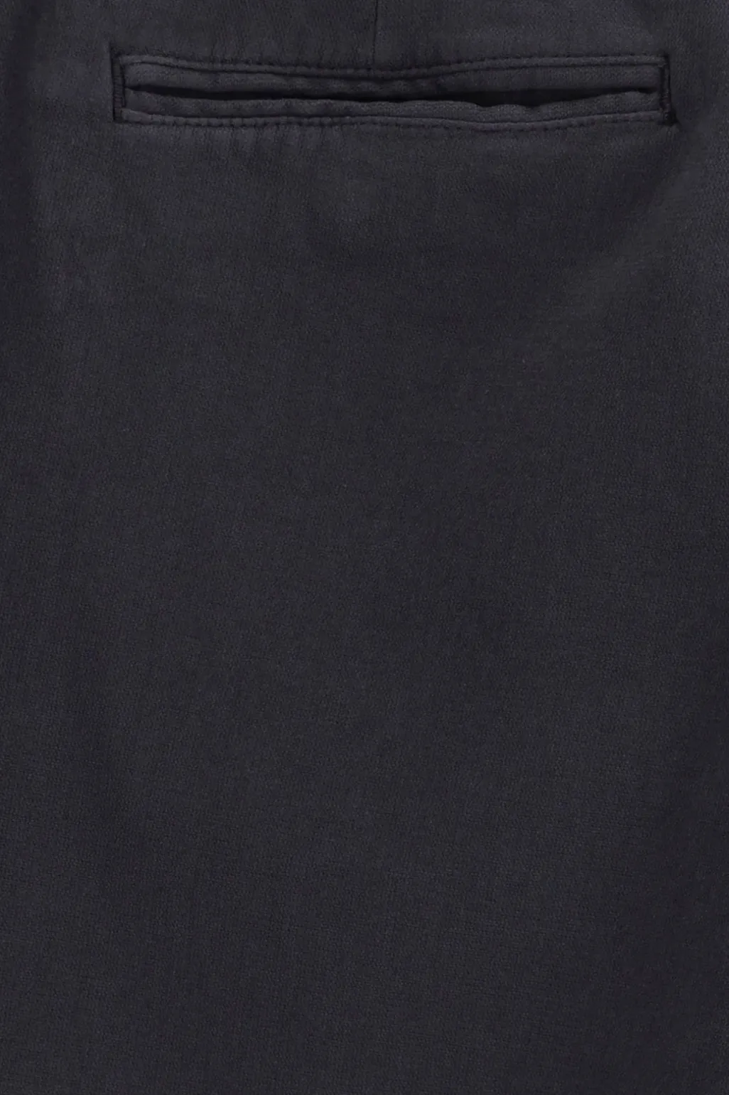 Donkergrijze mid-rise katoenen chino