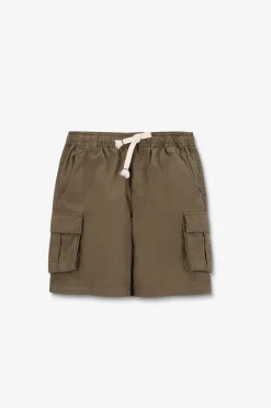 Donkergroene cargo shorts