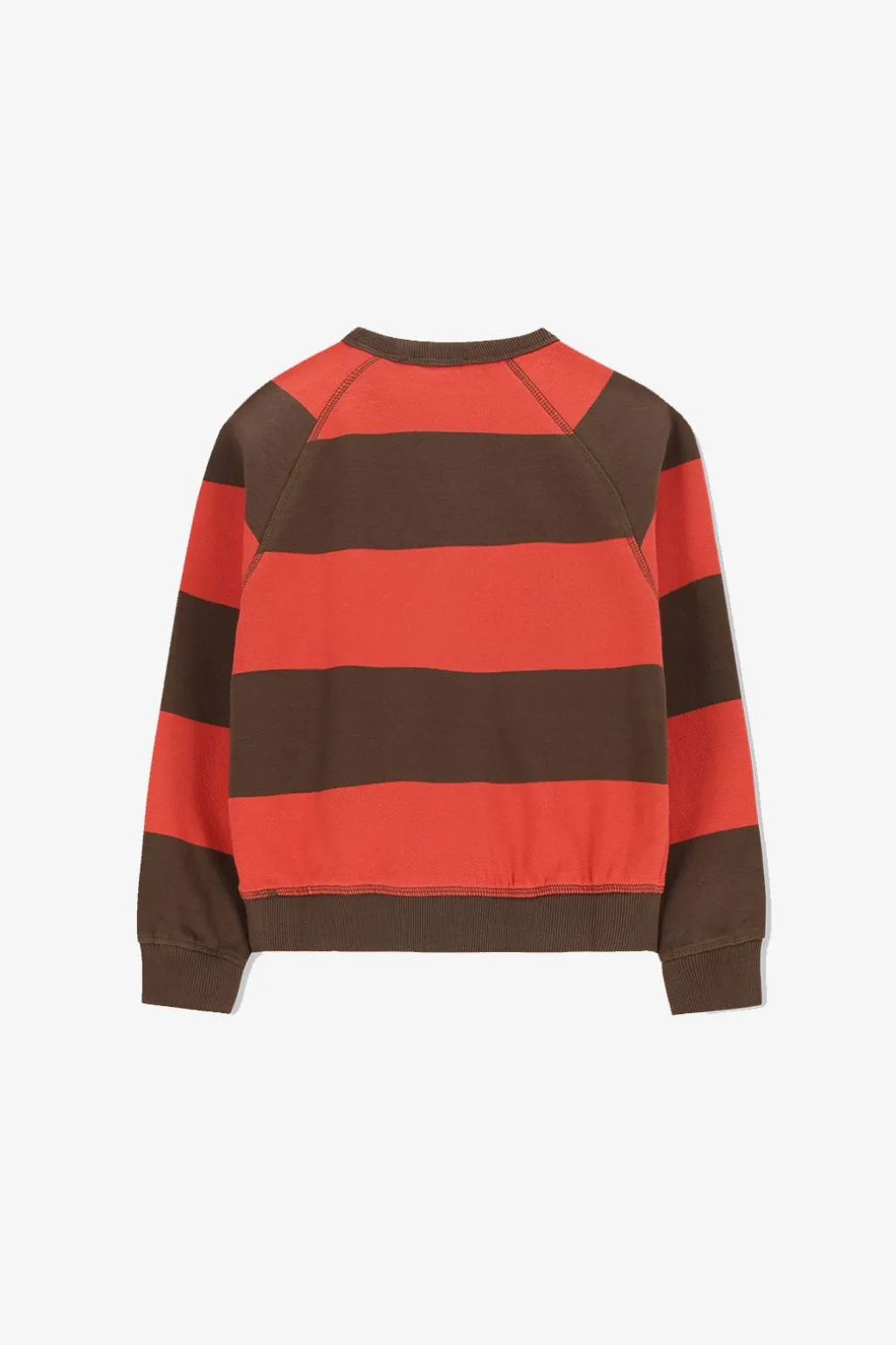 Donkergroene gestreepte sweater