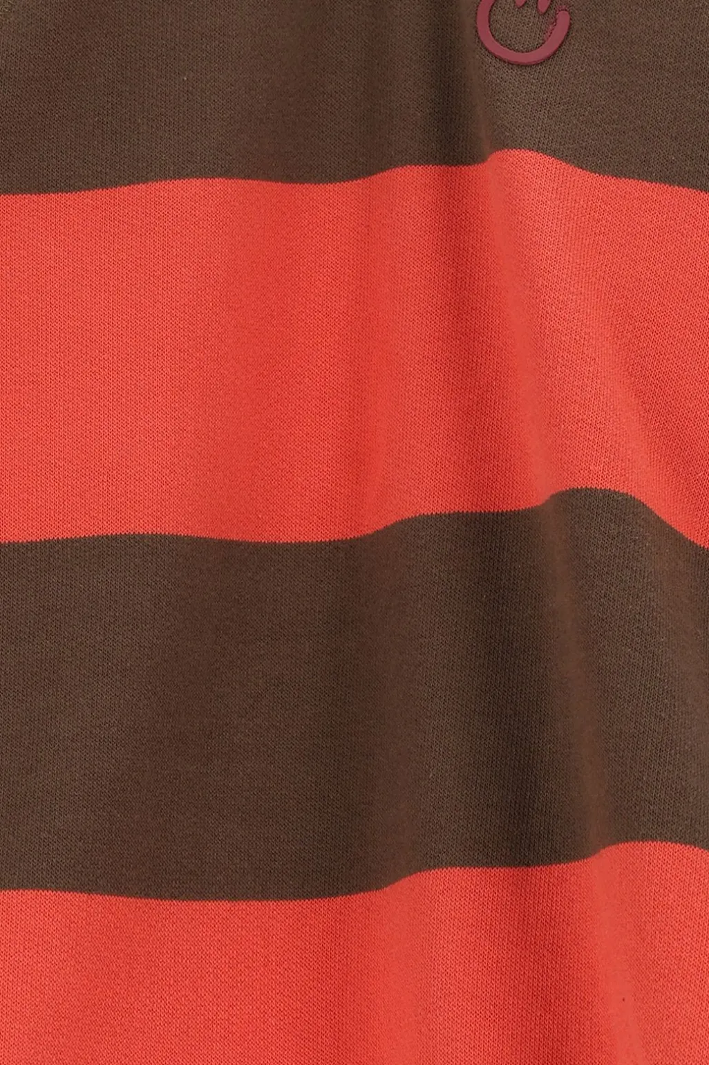 Donkergroene gestreepte sweater