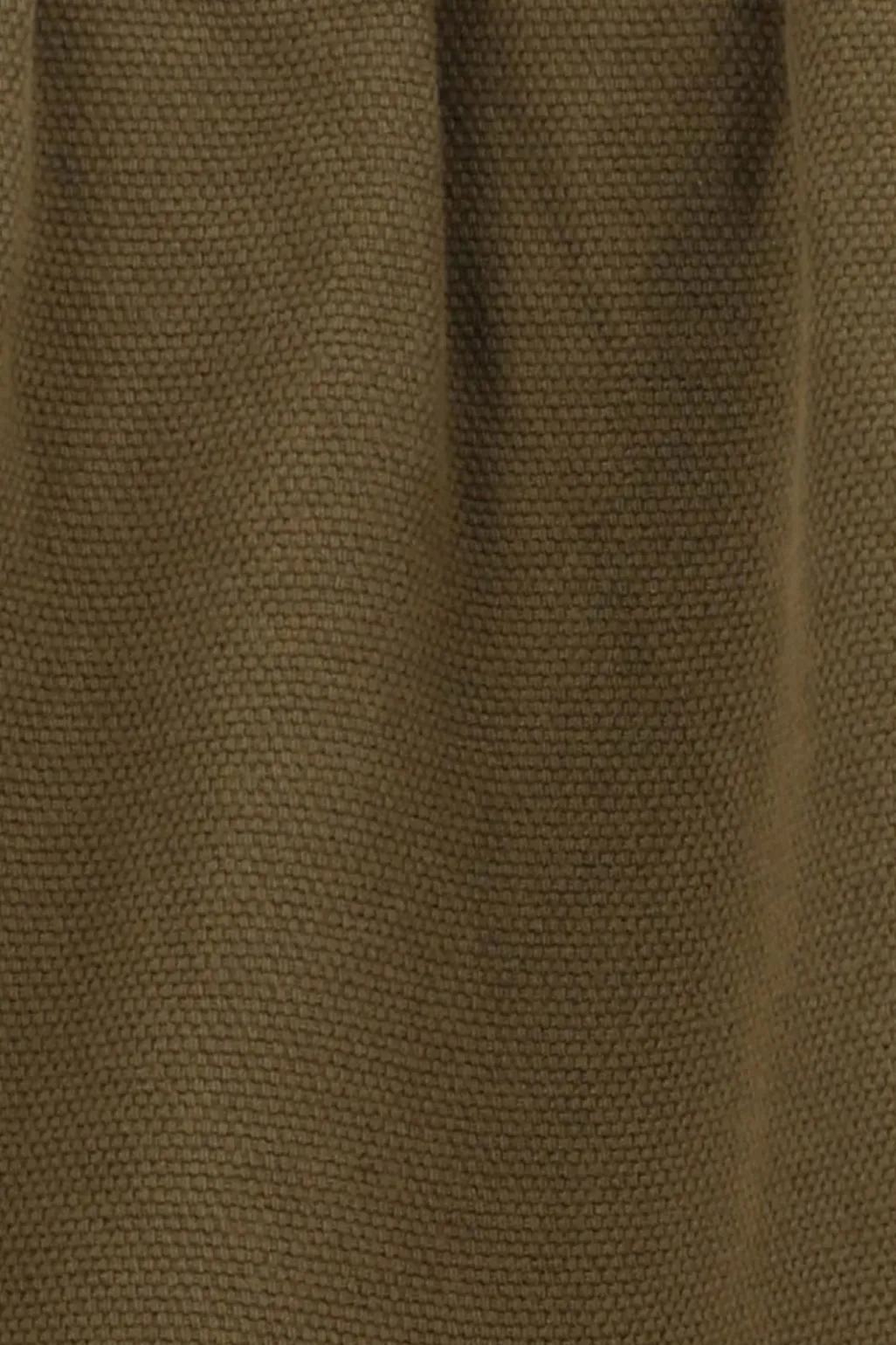 Donkergroene mid-rise chino met elastische taille