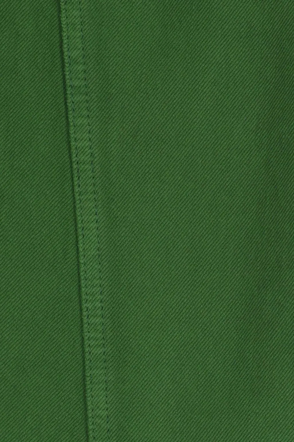 Donkergroene wide leg jeans