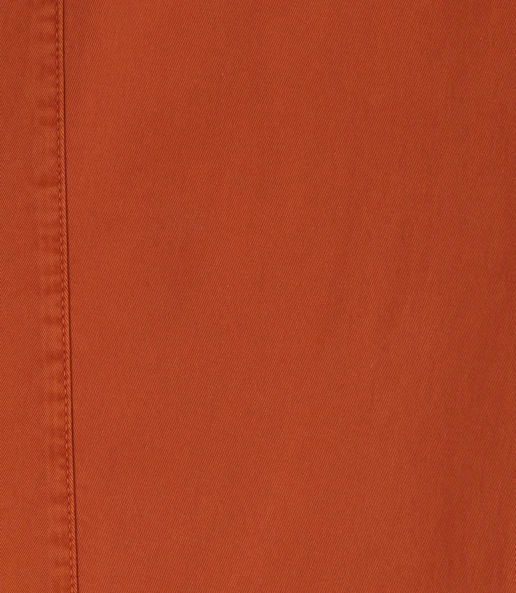 Donkeroranje mid waist tapered leg jeans