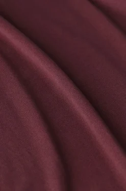 Donkerrode maxi jurk