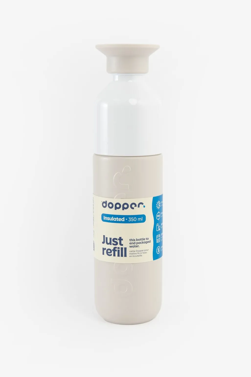 Dopper steel beige 350 ml