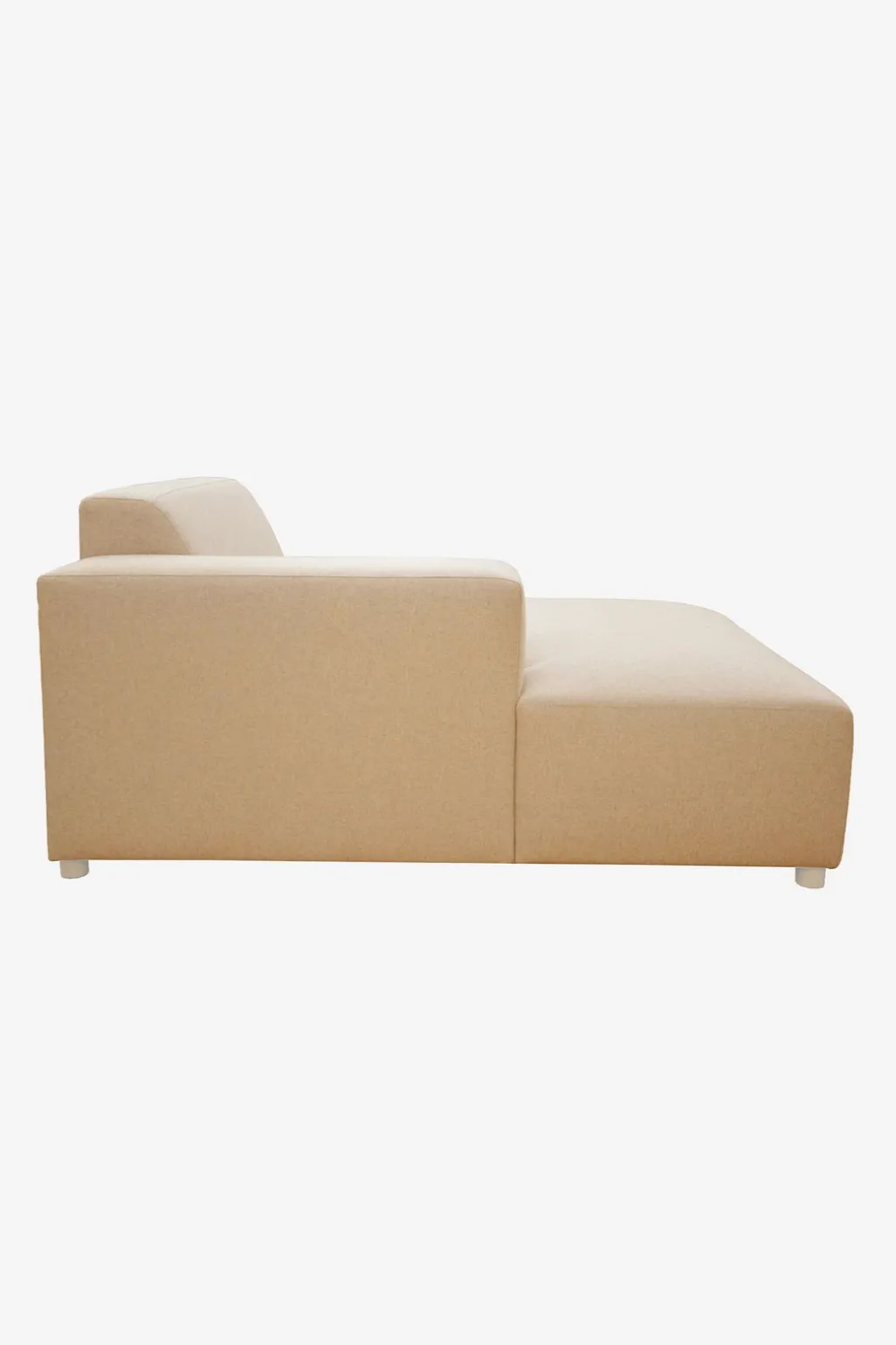 Earl chaise longue links camel