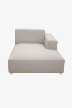 Earl chaise longue rechts stone
