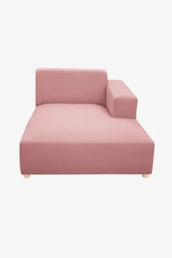 Earl chaise longue rechts magnolia