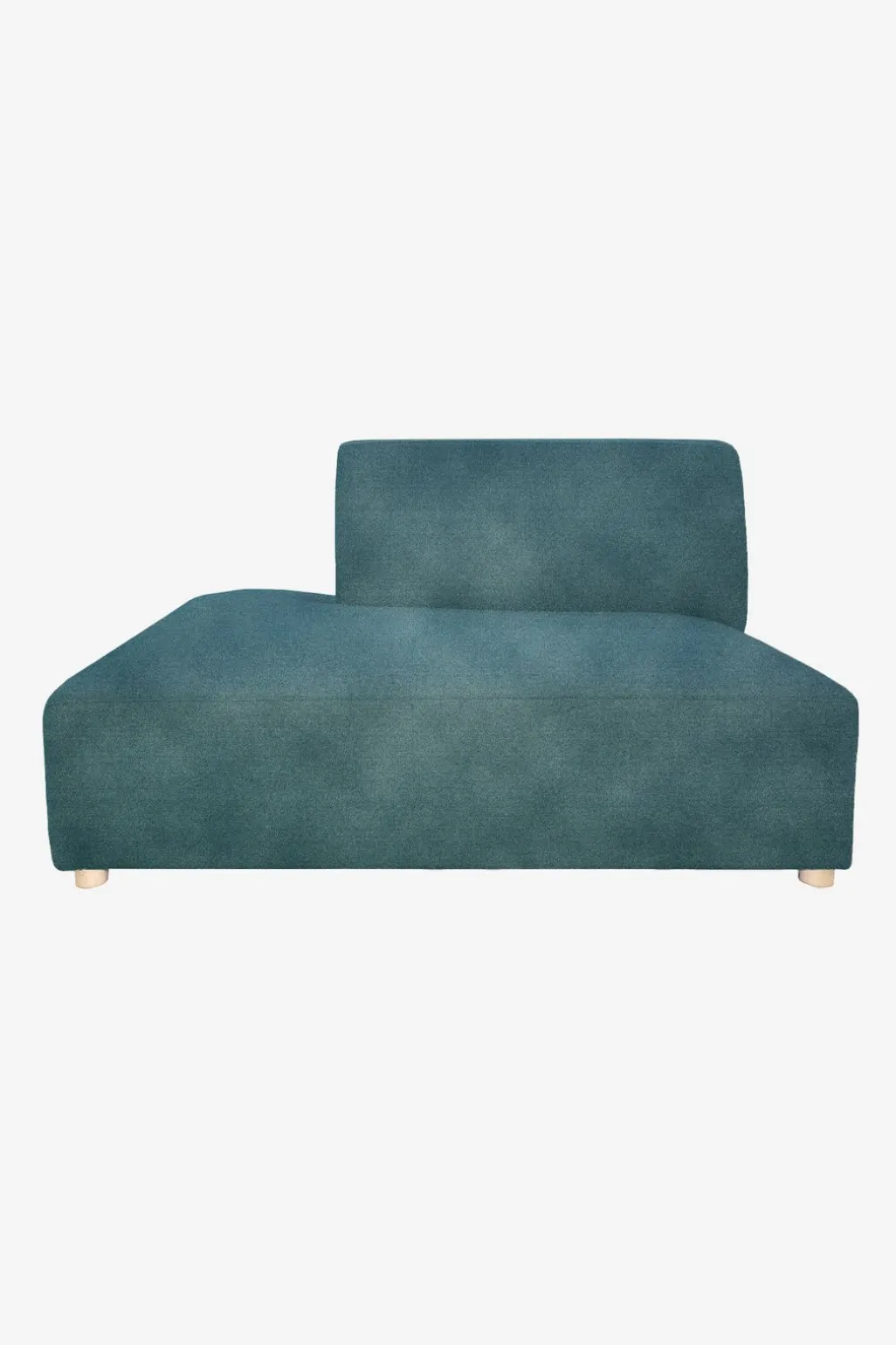 Earl velvet otto longue links grijs blauw
