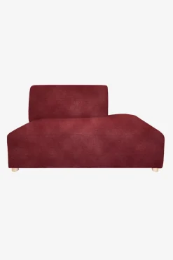 Earl velvet otto longue rechts wine red