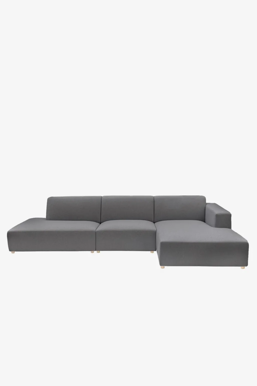 Earl 4-zits bank chaise longue rechte otto lounge links dark grey