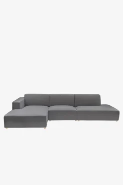 Earl 4-zits bank chaise longue links otto lounge rechts dark grey