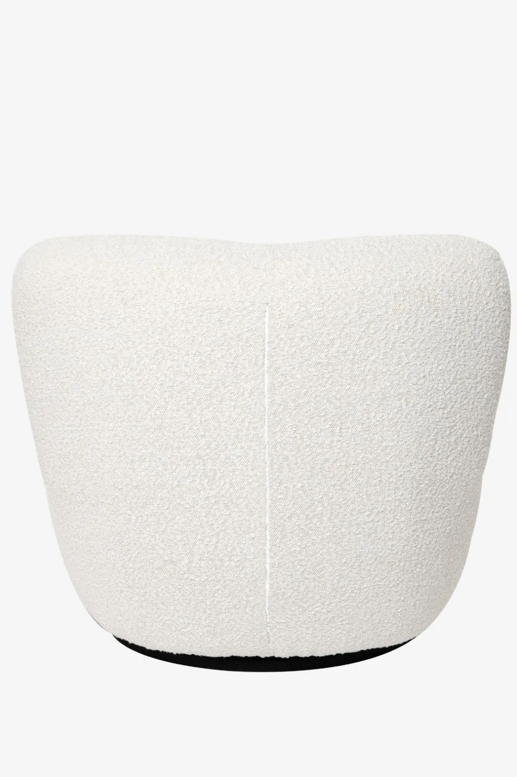 Ecru boucle draaifauteuil Anne