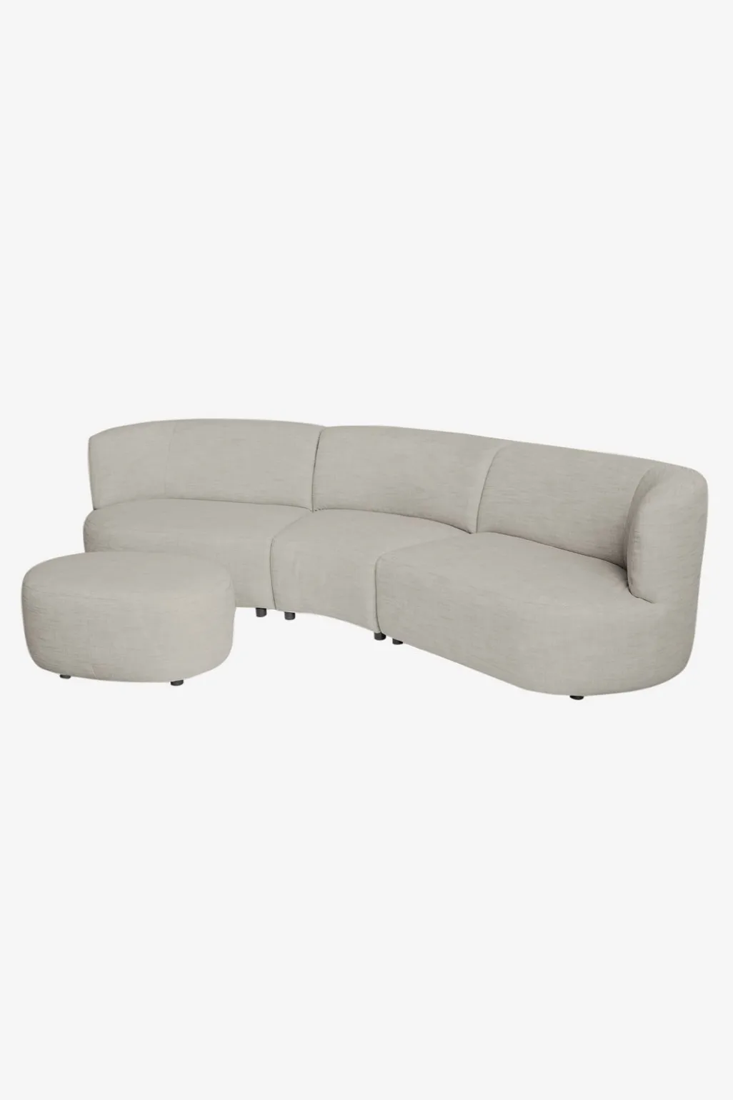 Empress hocker naturel