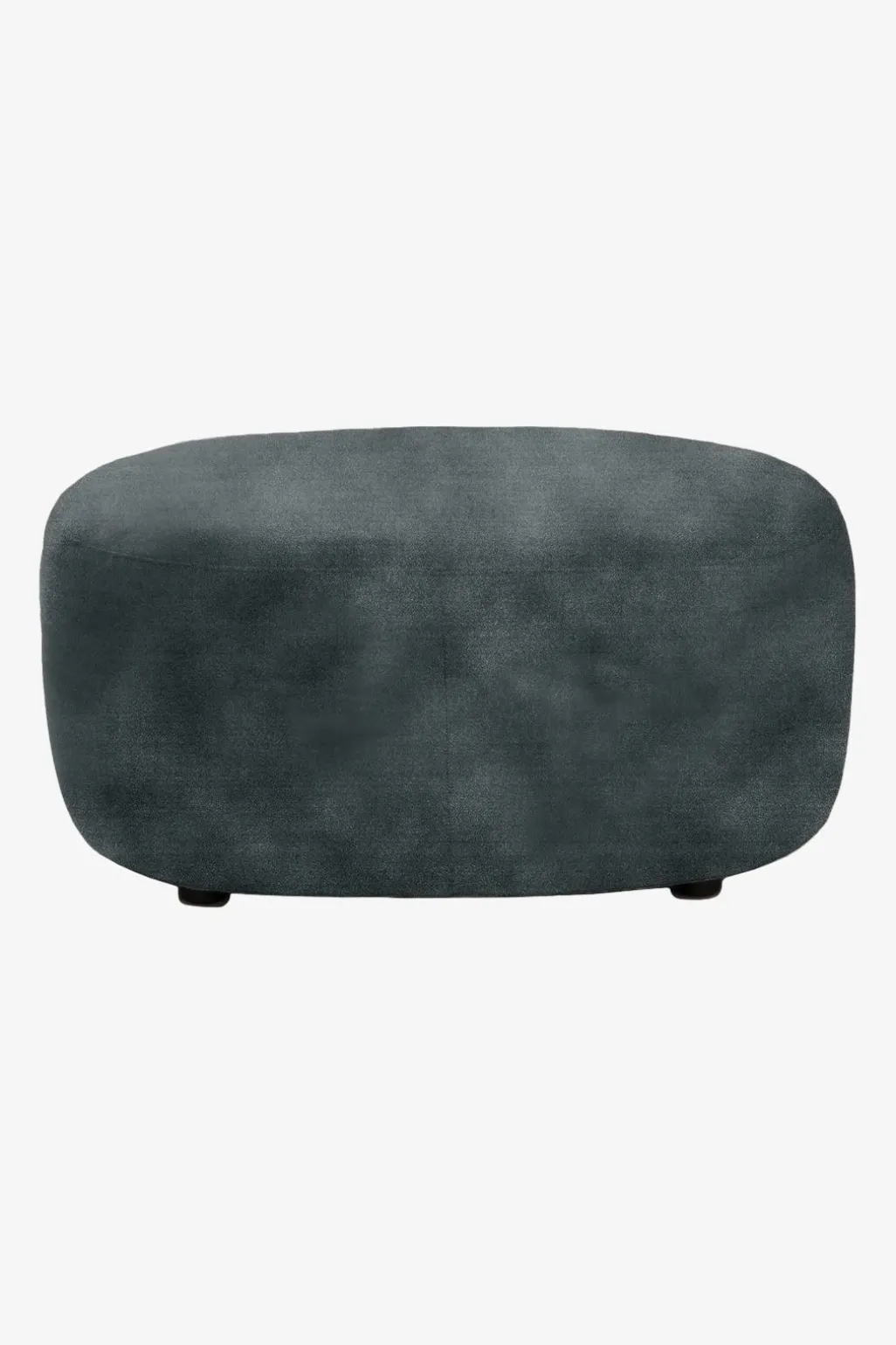 Empress velvet hocker antraciet