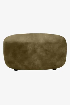Empress velvet hocker brons